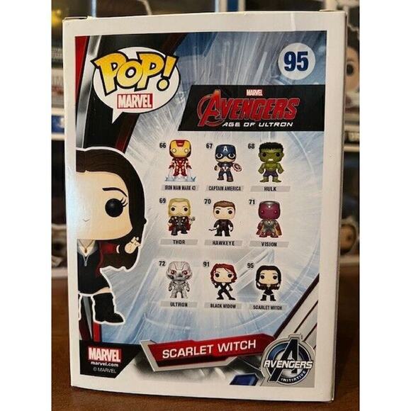 Funko Pop Marvel Scarlet Witch #95 Avengers Age of Ultron - Picture 3 of 9
